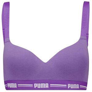 Puma Womens/Ladies Logo Low Impact Sports Bra / Purple